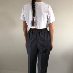 80s high waisted easy pants